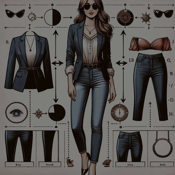 Quelle est la meilleure manière d'associer des vêtements ajustés pour une silhouette équilibrée ?